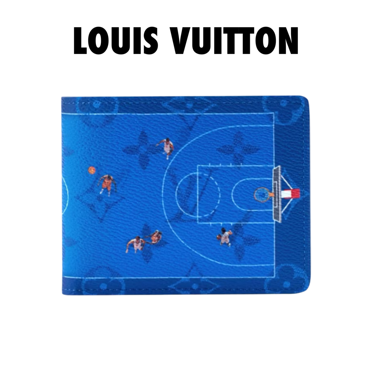 Louis Vuitton Basketball Slender Wallet Basketball/Blue