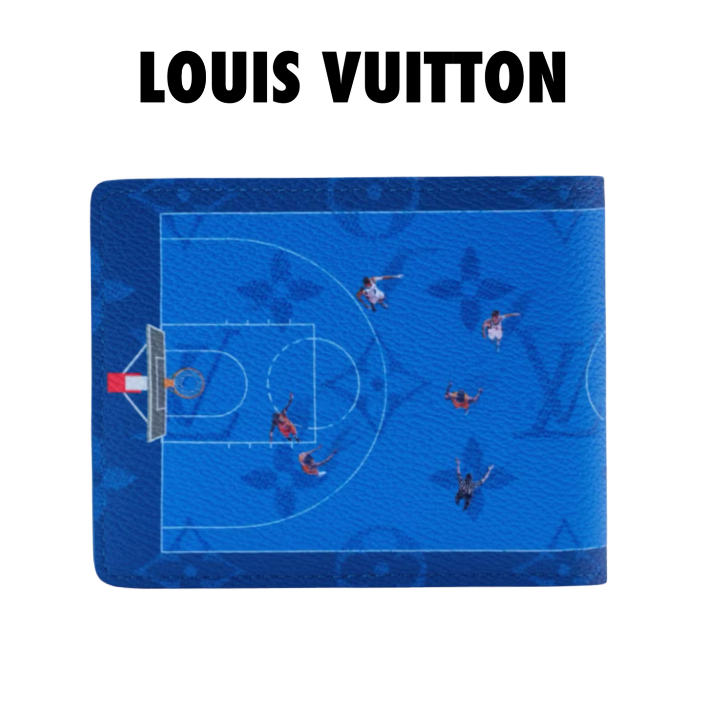 Louis Vuitton Basketball Slender Wallet Basketball/Blue