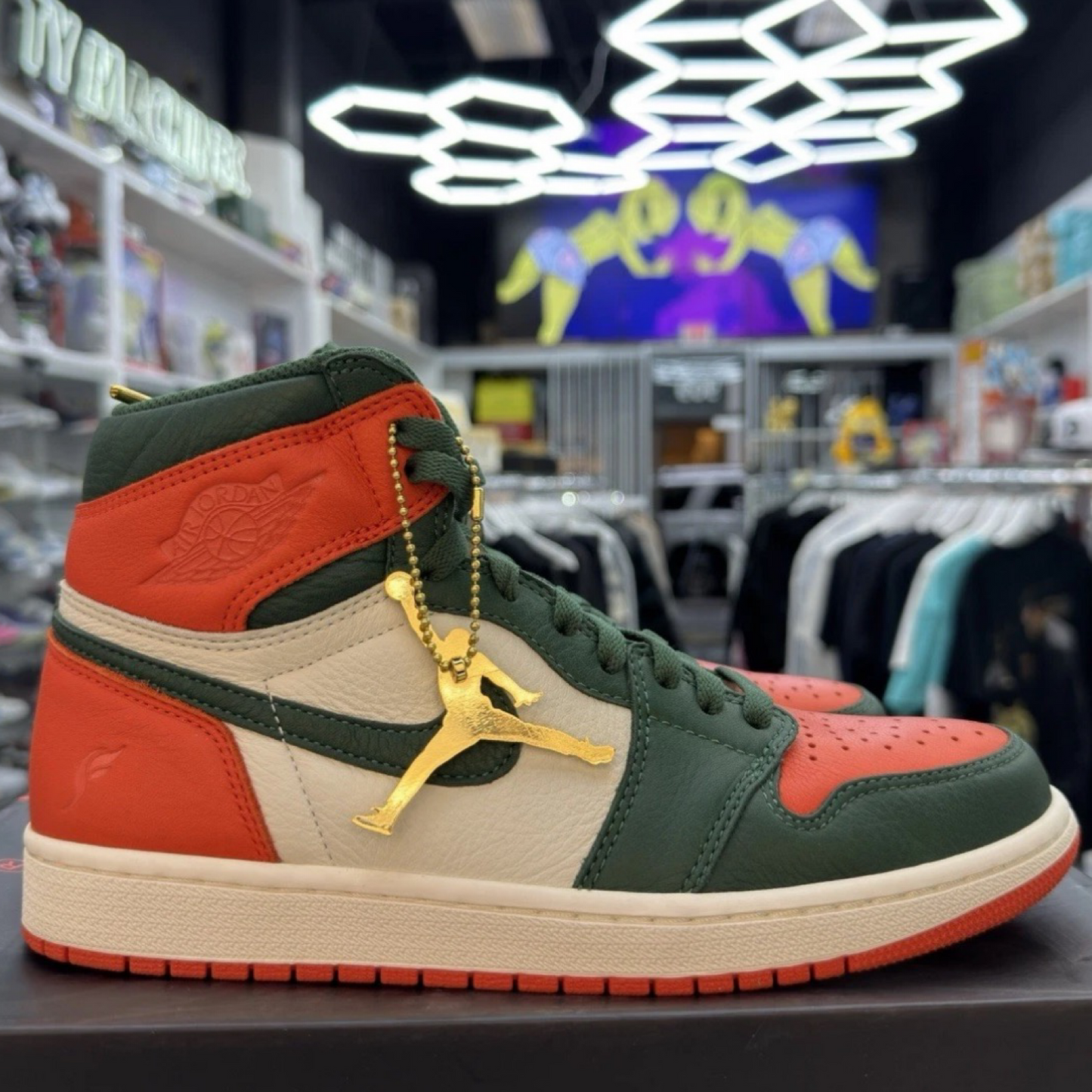 Jordan 1 Retro High SoleFly Art Basel Sail