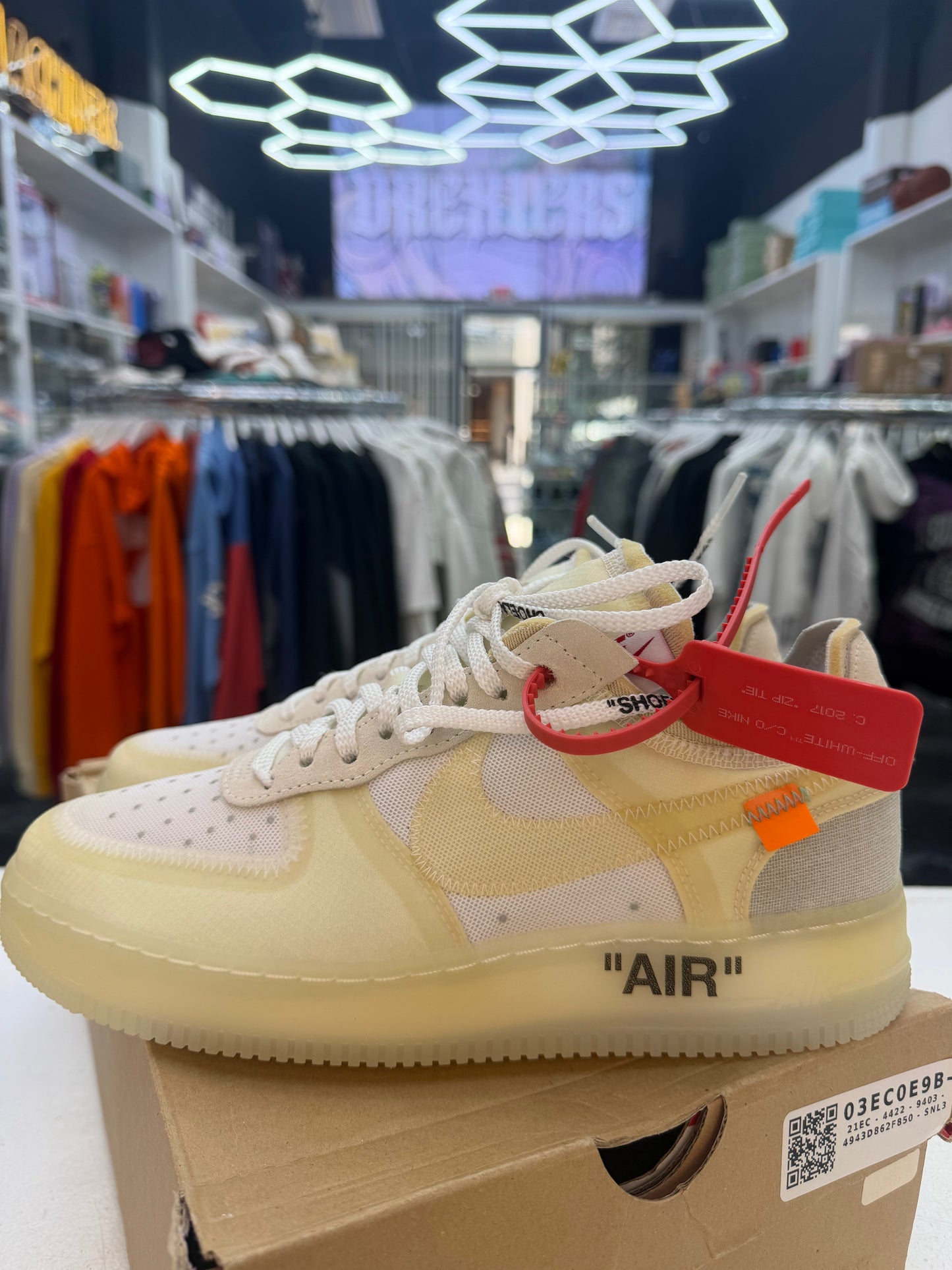 Off White x Nike Air Force 1 Low The Ten 2017