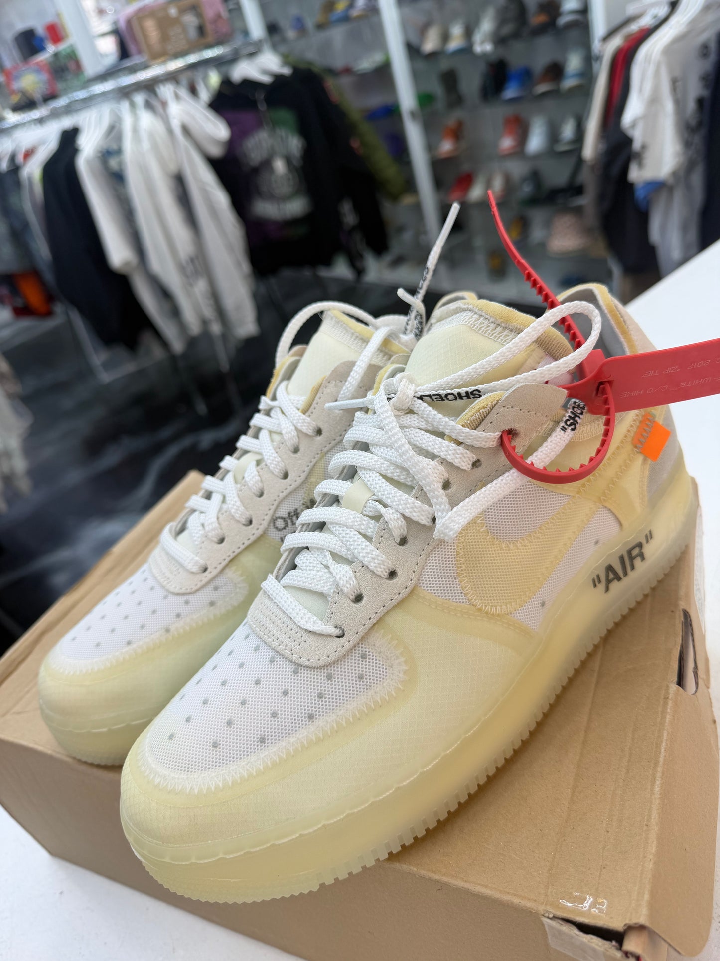 Off White x Nike Air Force 1 Low The Ten 2017