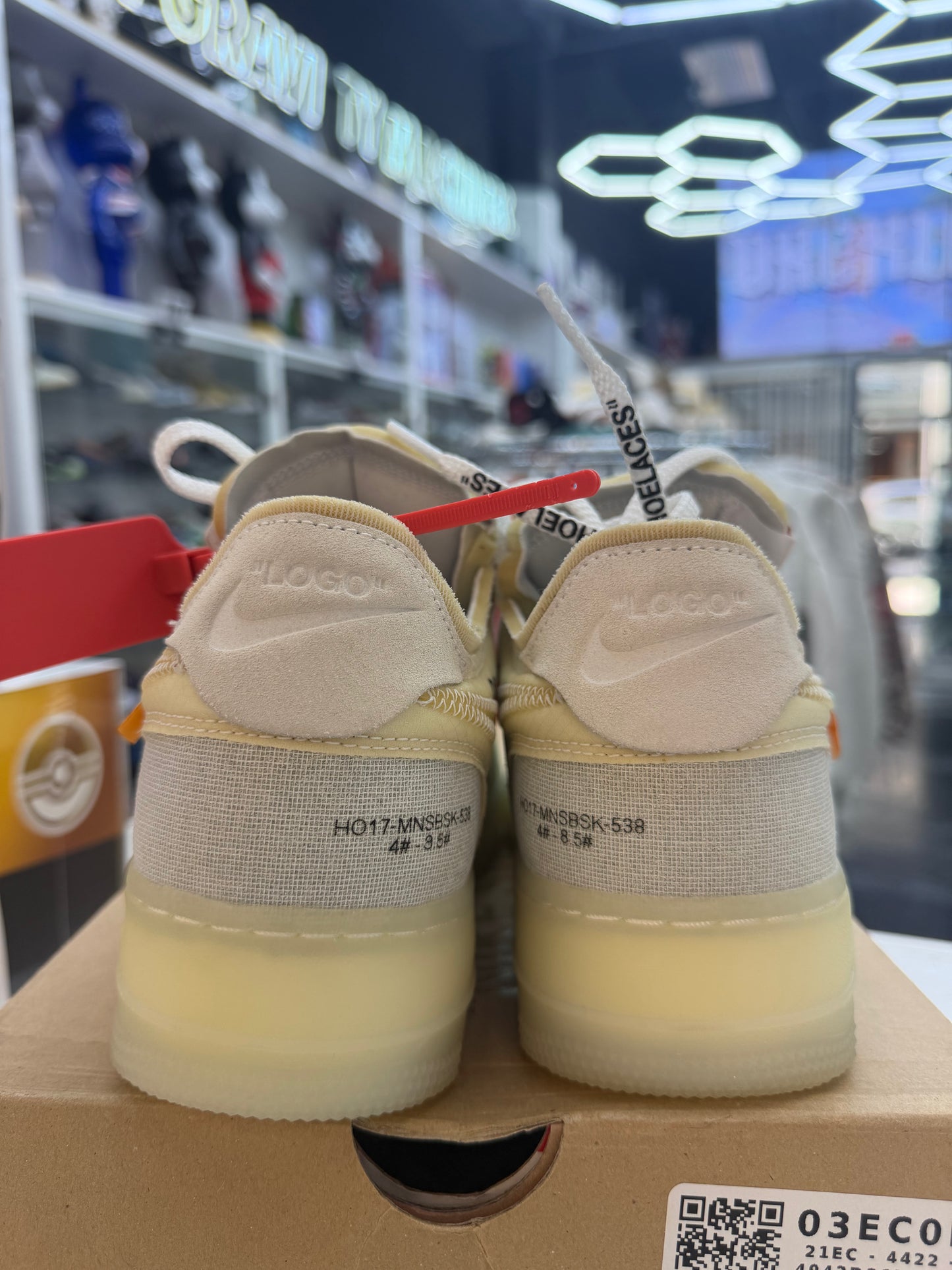 Off White x Nike Air Force 1 Low The Ten 2017