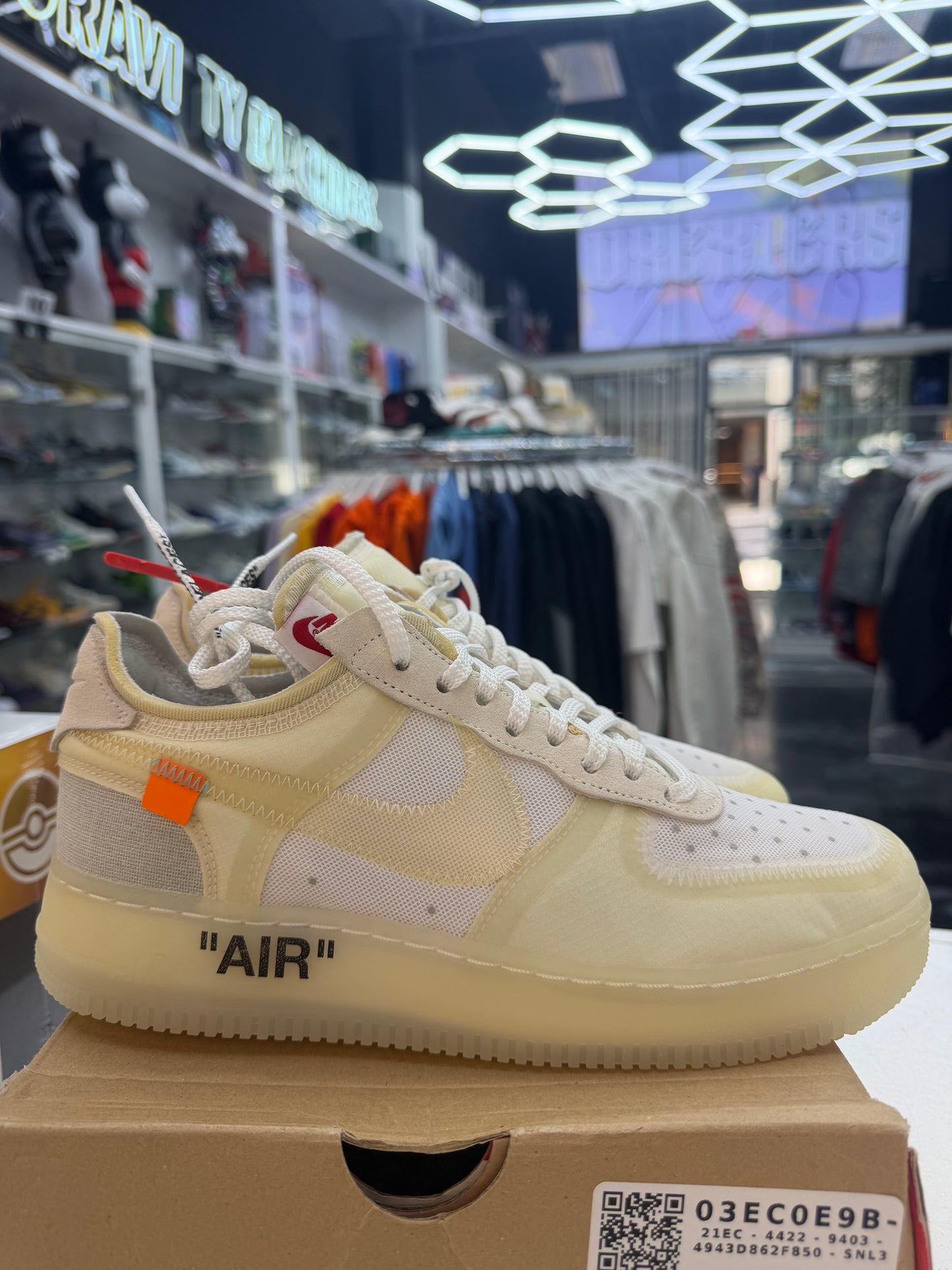 Off White x Nike Air Force 1 Low The Ten 2017