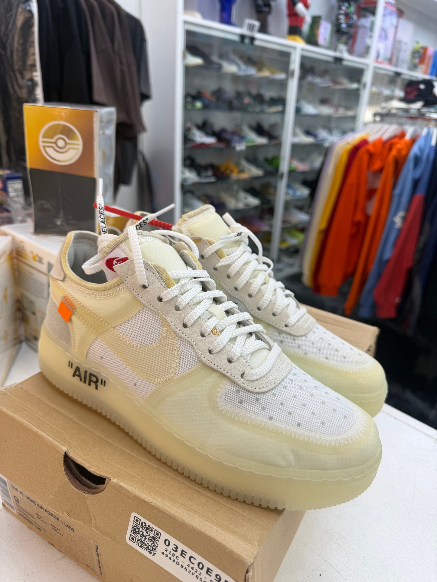 Off White x Nike Air Force 1 Low The Ten 2017