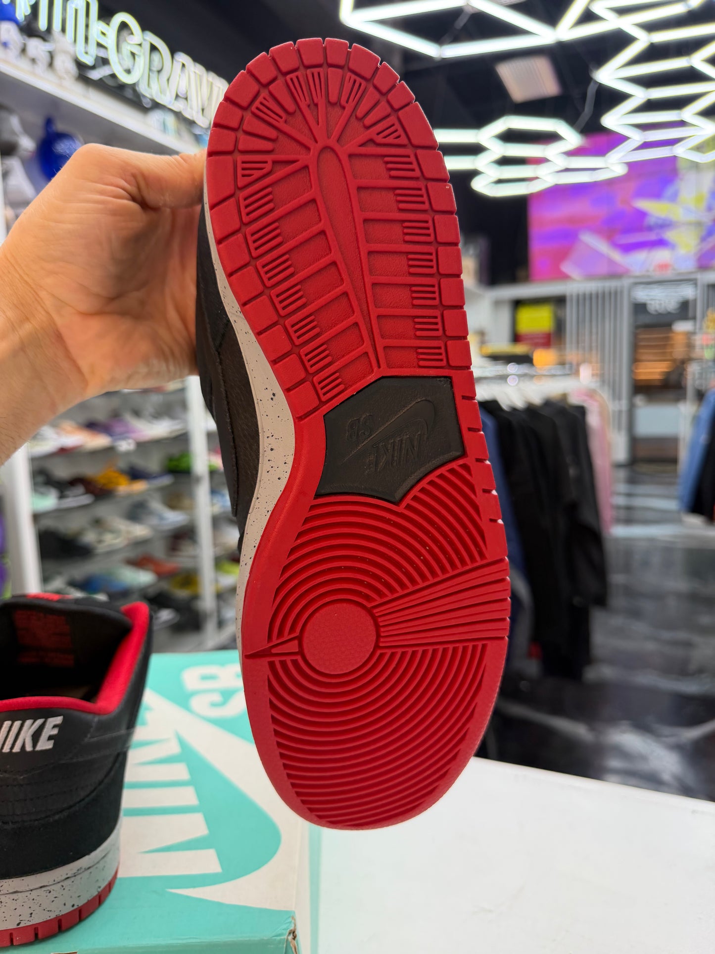 Nike Dunk SB Black Cement 2015