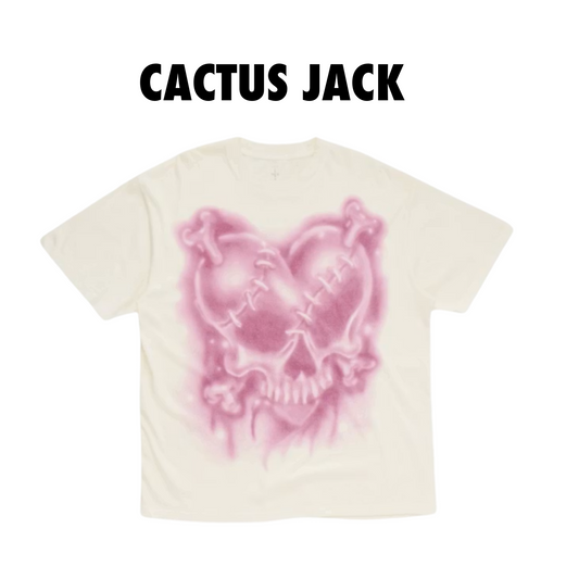 Travis Scott Cactus Jack Airbrush Angel Tee off white
