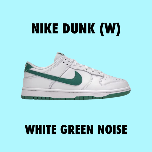 Nike Dunk white Green Noise