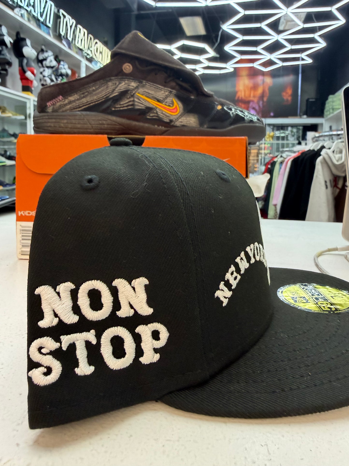 Supreme Homerun S Logo New Era 59Fifty Hat 7 1/2