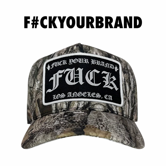 F#CKYOURBRAND F#CK LA Camo Hat