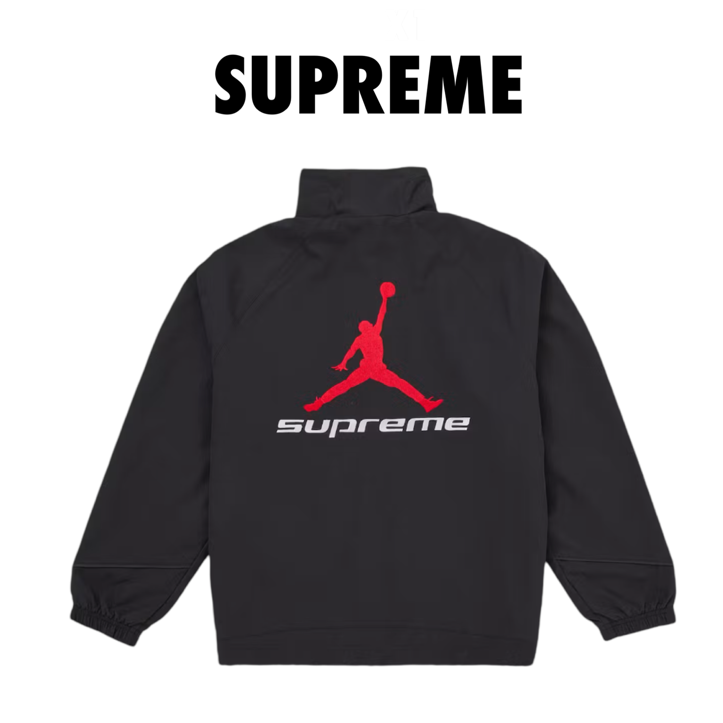 Supreme Jordan Track Jacket (SS26) black