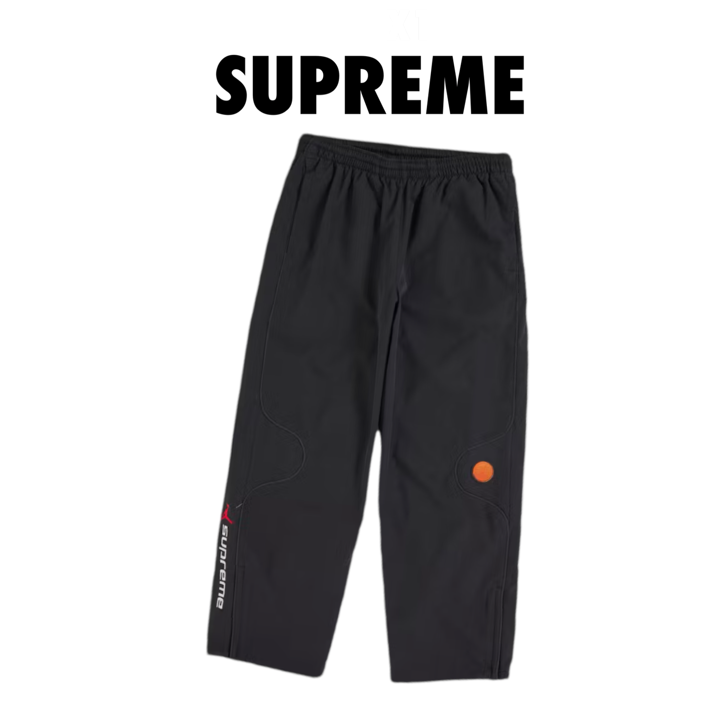 Supreme Jordan Track Pant (SS26) black (Copy)