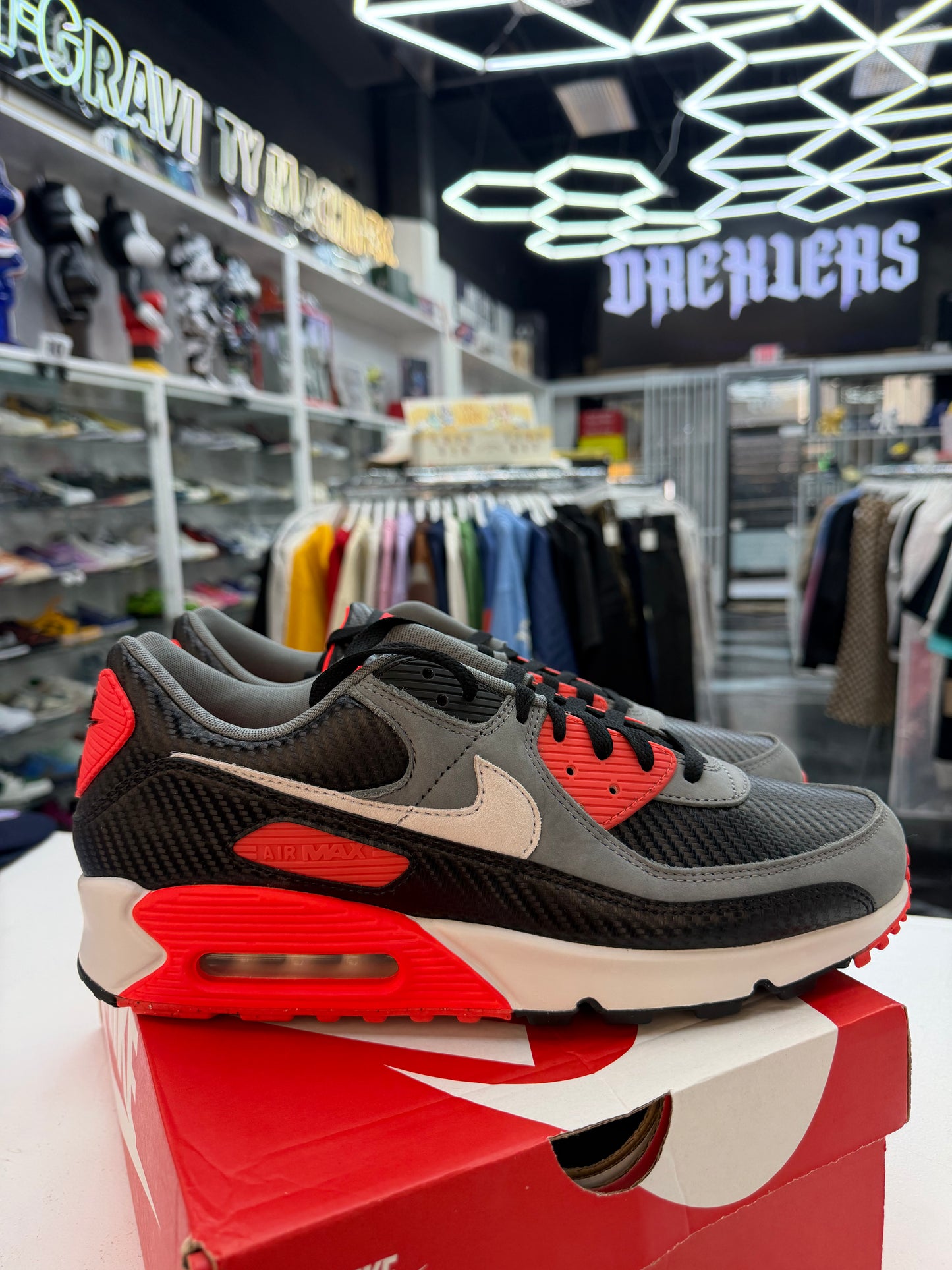 Nike Air Max 90 Premium Carbon Fiber Infrared
