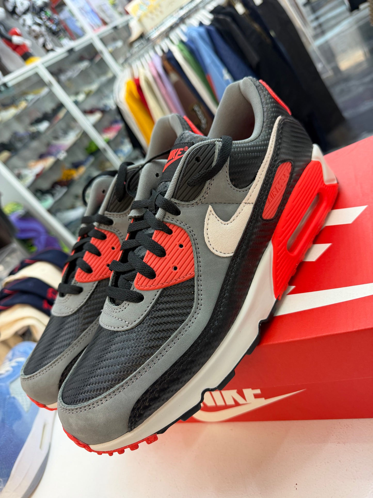 Nike Air Max 90 Premium Carbon Fiber Infrared