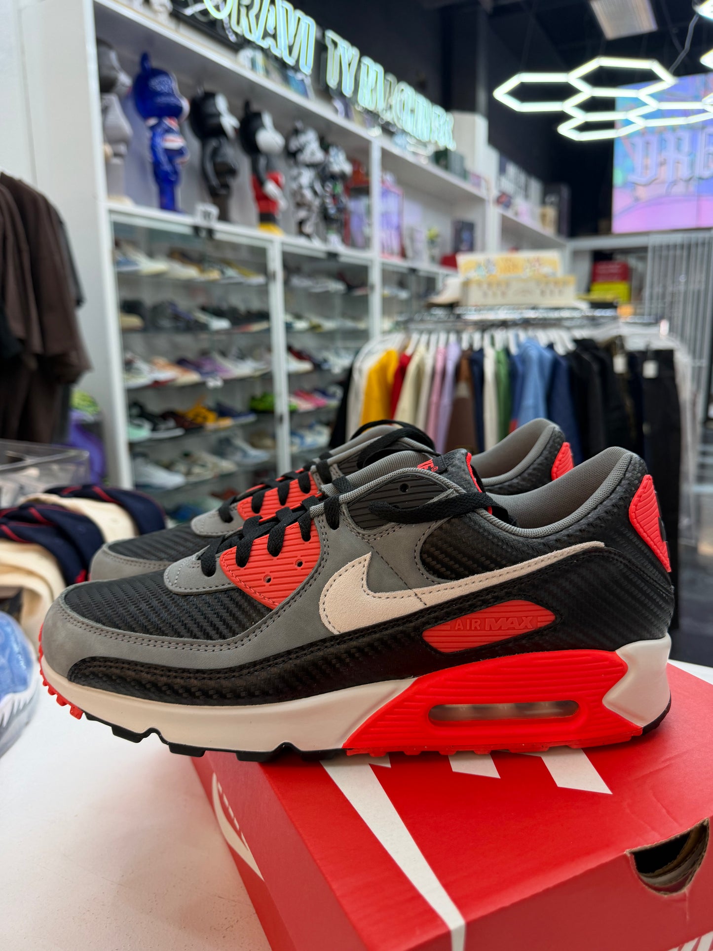 Nike Air Max 90 Premium Carbon Fiber Infrared