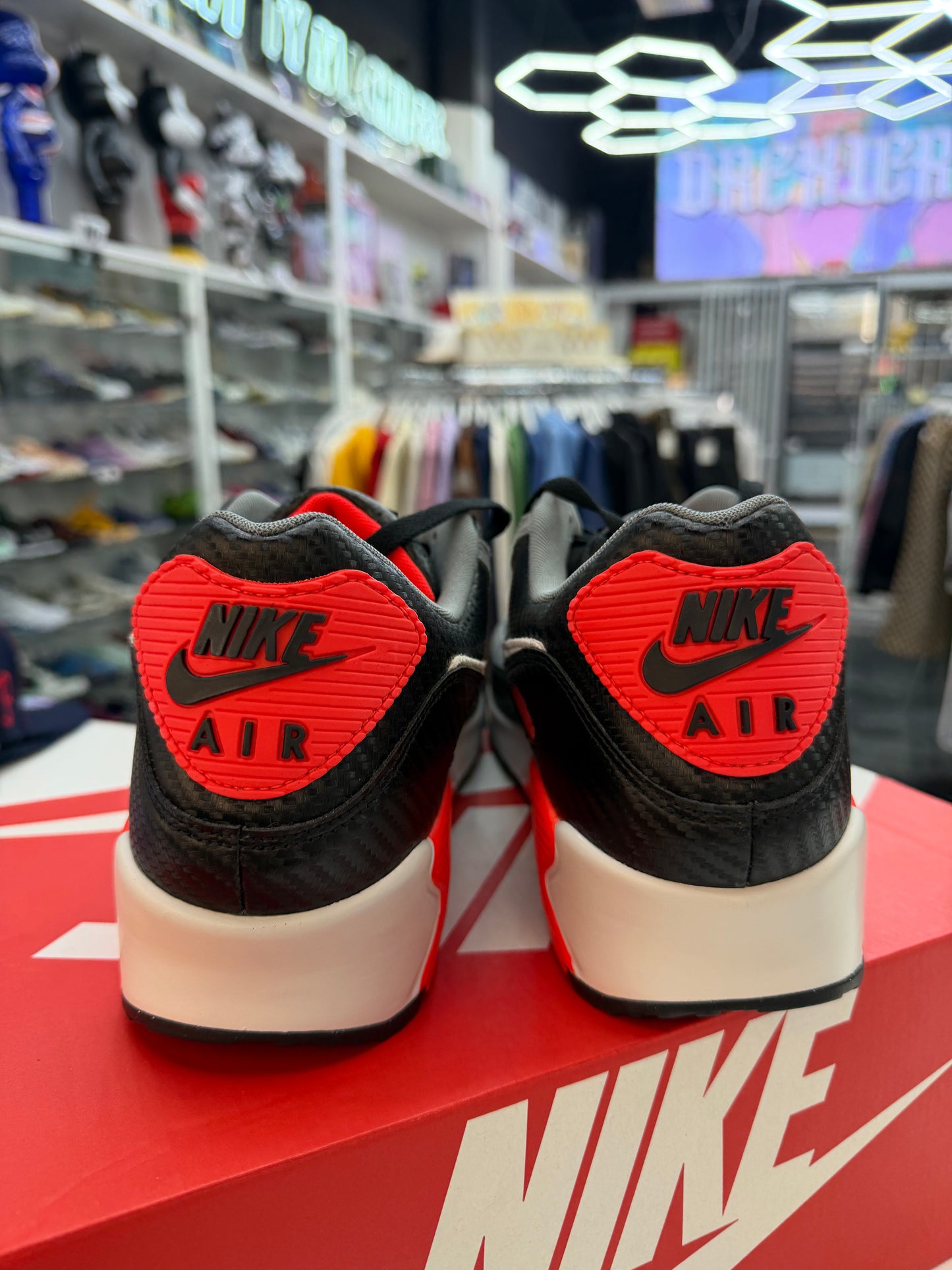 Nike Air Max 90 Premium Carbon Fiber Infrared