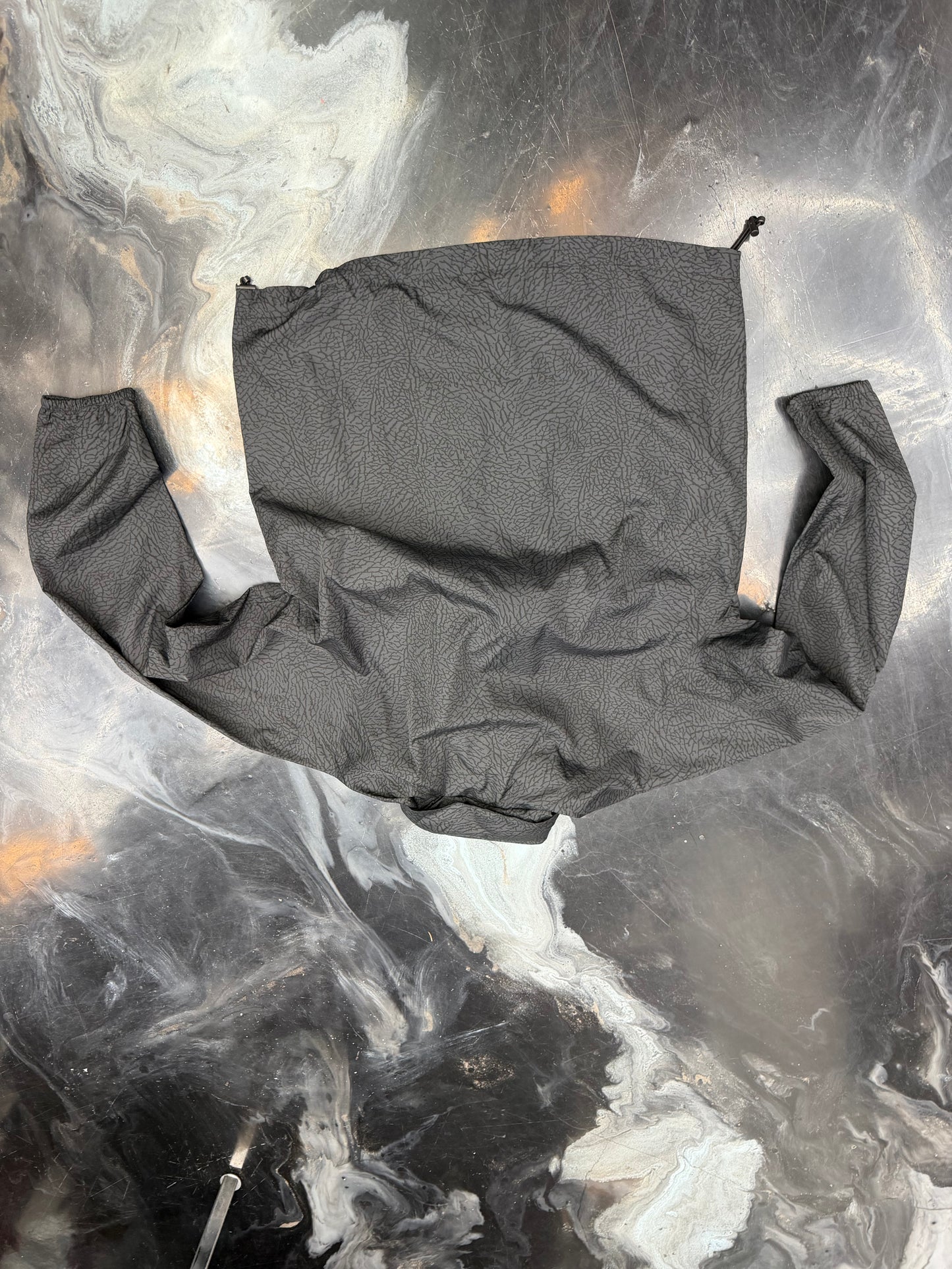 Nike SB Cement Elephant Print Full Zip Windbreaker Jacket vintage