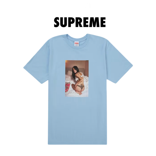 Supreme Larry Clark Neighbor Tee Light blue