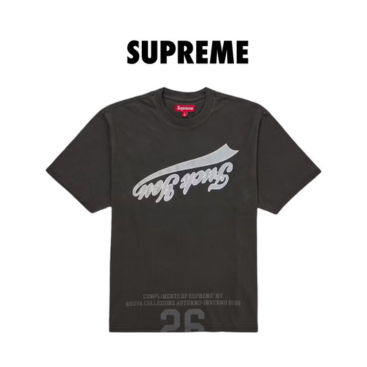 Supreme Cracked Flipped S/S Top black