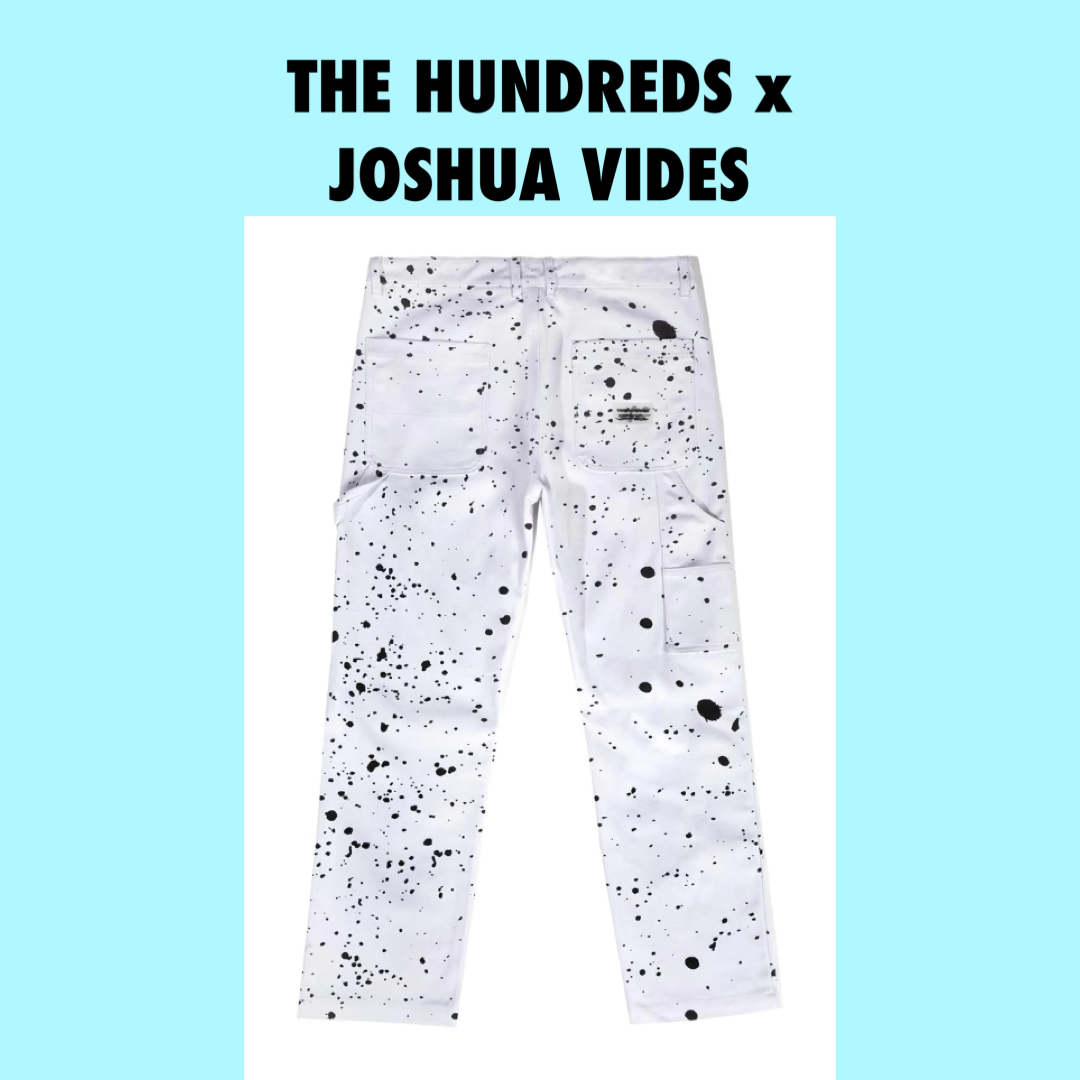The Hundreds x Joshua Vides Splatter Pants size 34