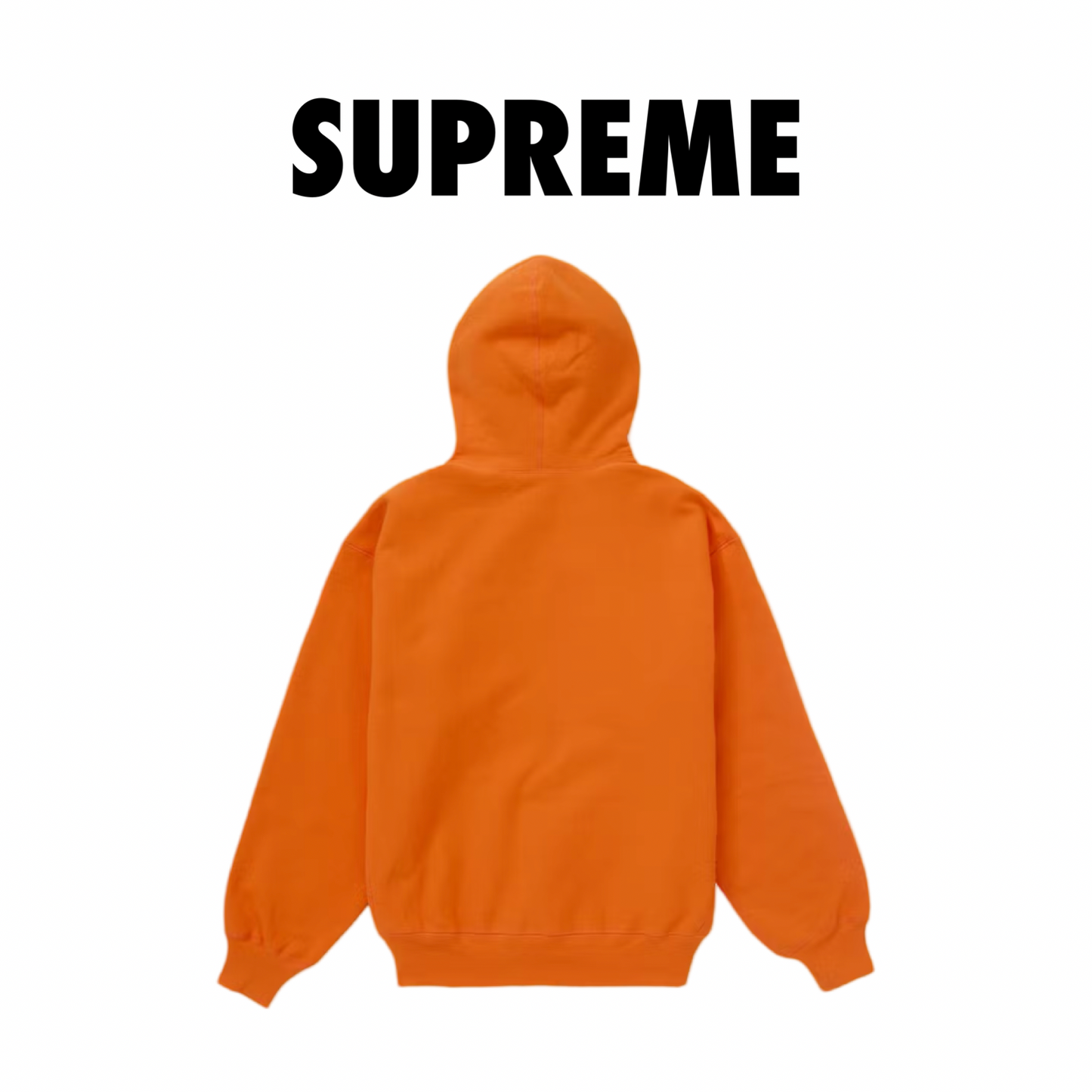 Supreme Box Logo Hooded Sweatshirt Sweatshirt (FW24) Orange