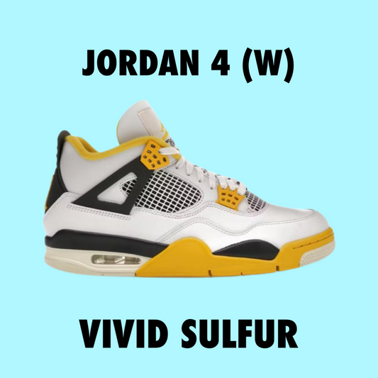 Jordan 4 Retro
Vivid Sulfur (Women's)