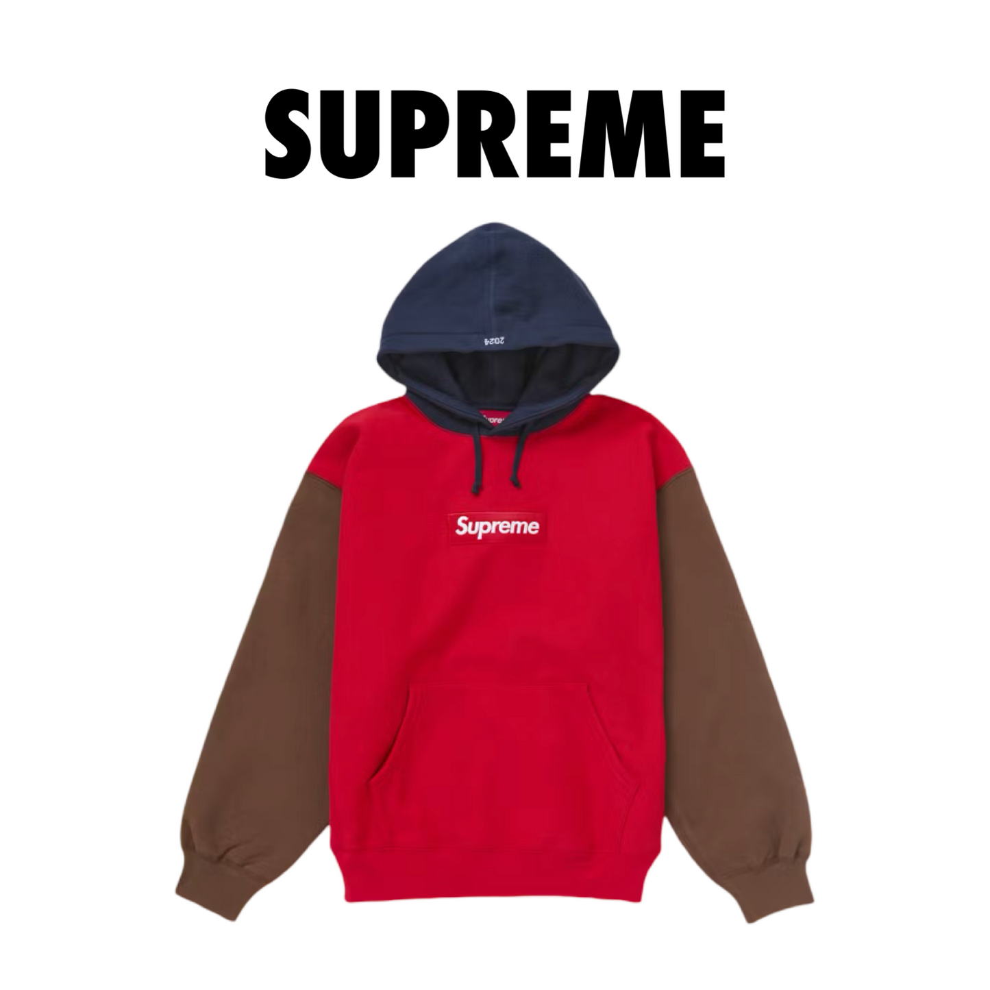 Supreme Box Logo Hooded Sweatshirt Sweatshirt (FW24) Multi Color