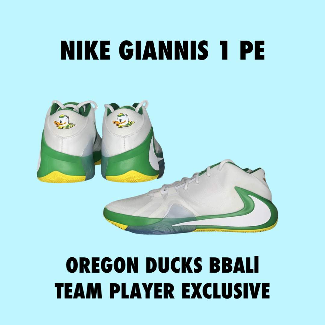 Nike Giannis 1 Oregon Ducks PE size 11