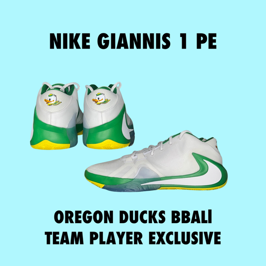 Nike Giannis 1 Oregon Ducks PE size 11