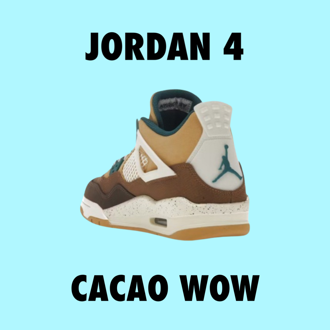 Jordan 4 Retro
Cacao Wow (GS)
