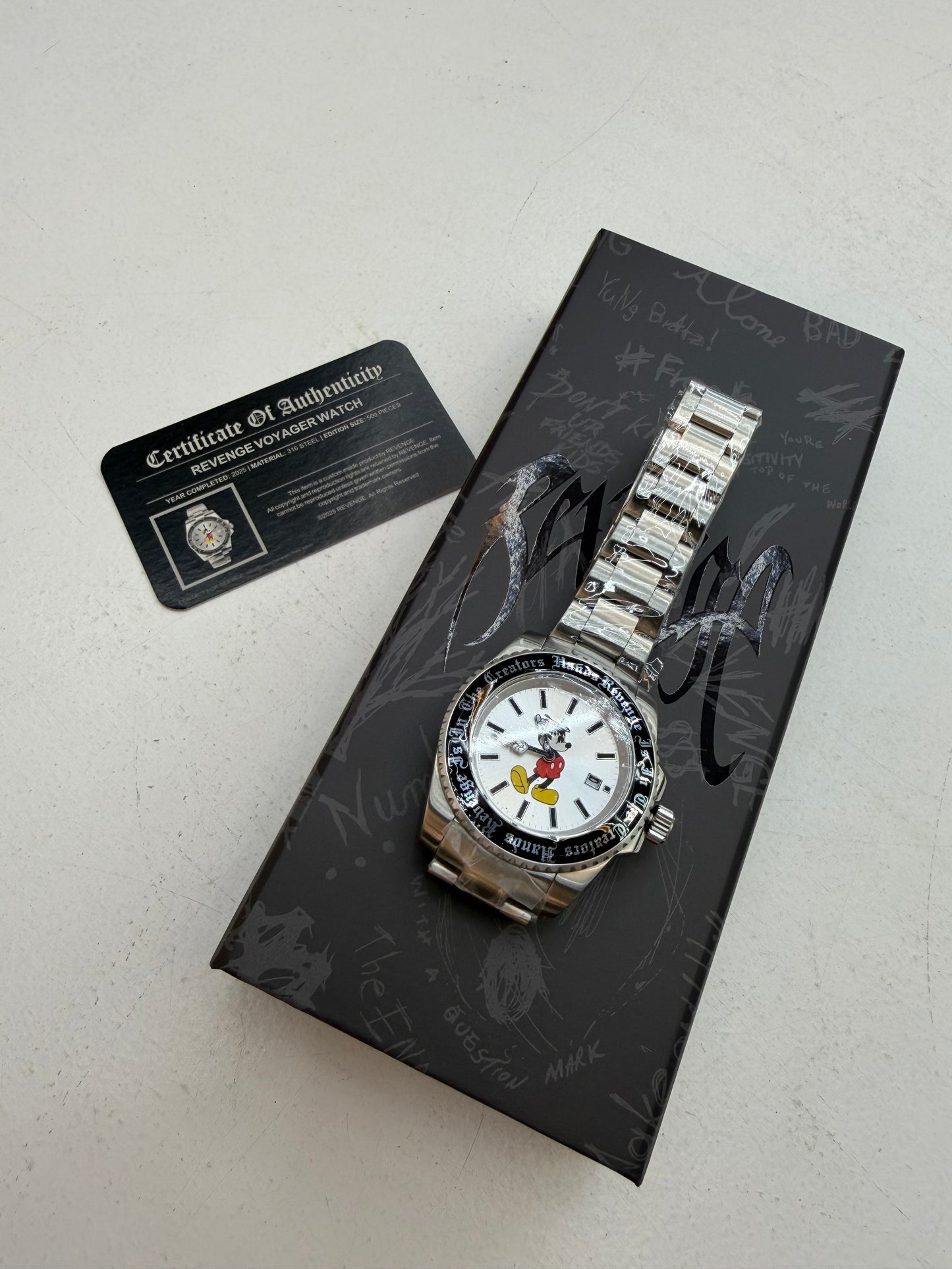 REVENGE X DON'T KILL YOUR FRIENDS WATCH CHROME (LIMITED TO 500)
