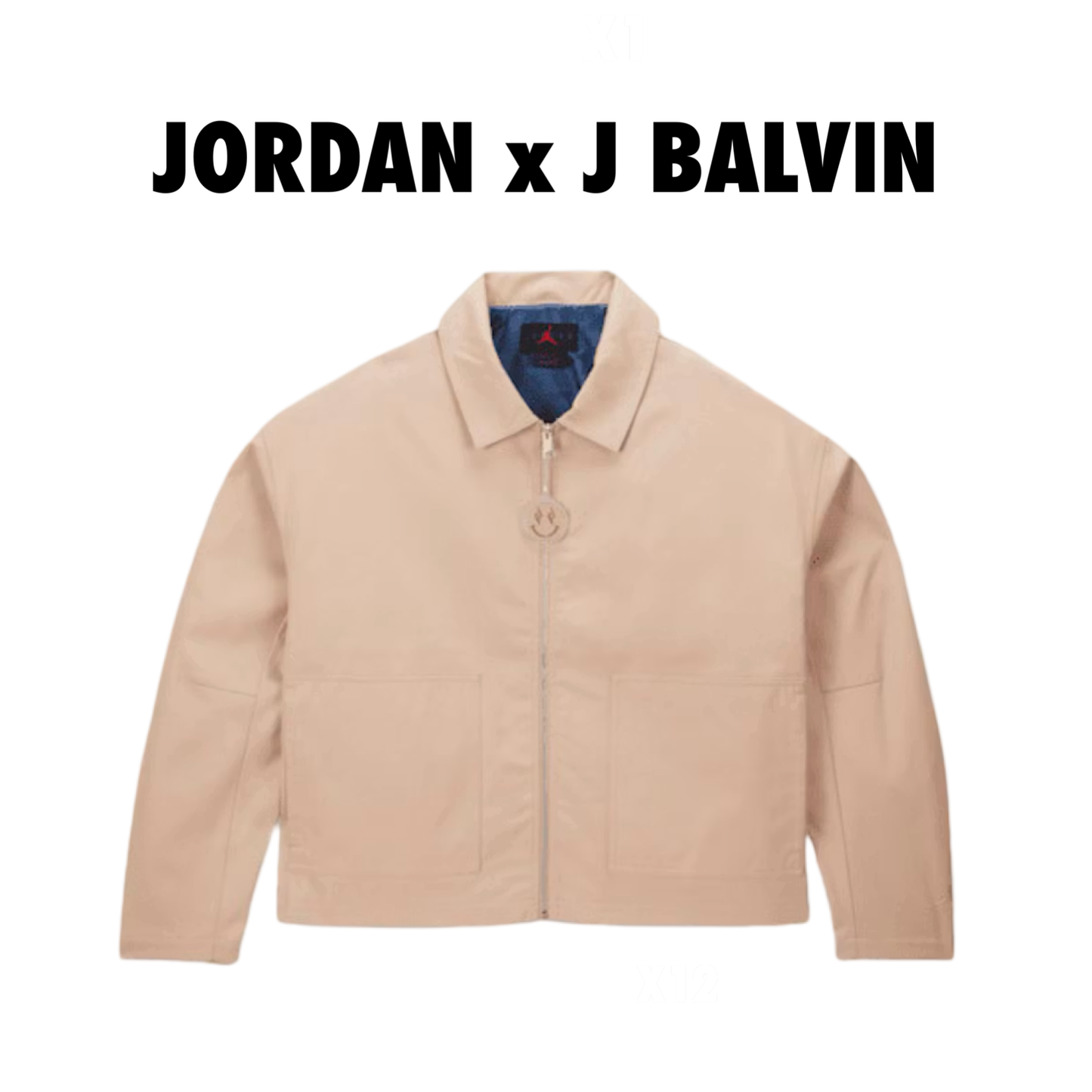 Nike Jordan x J Balvin Woven Jacket Light Brown