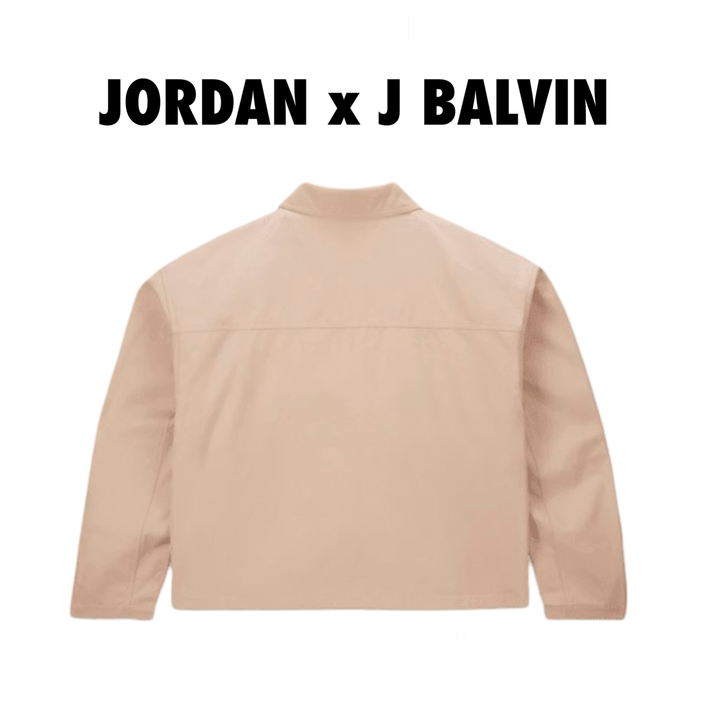 Nike Jordan x J Balvin Woven Jacket Light Brown