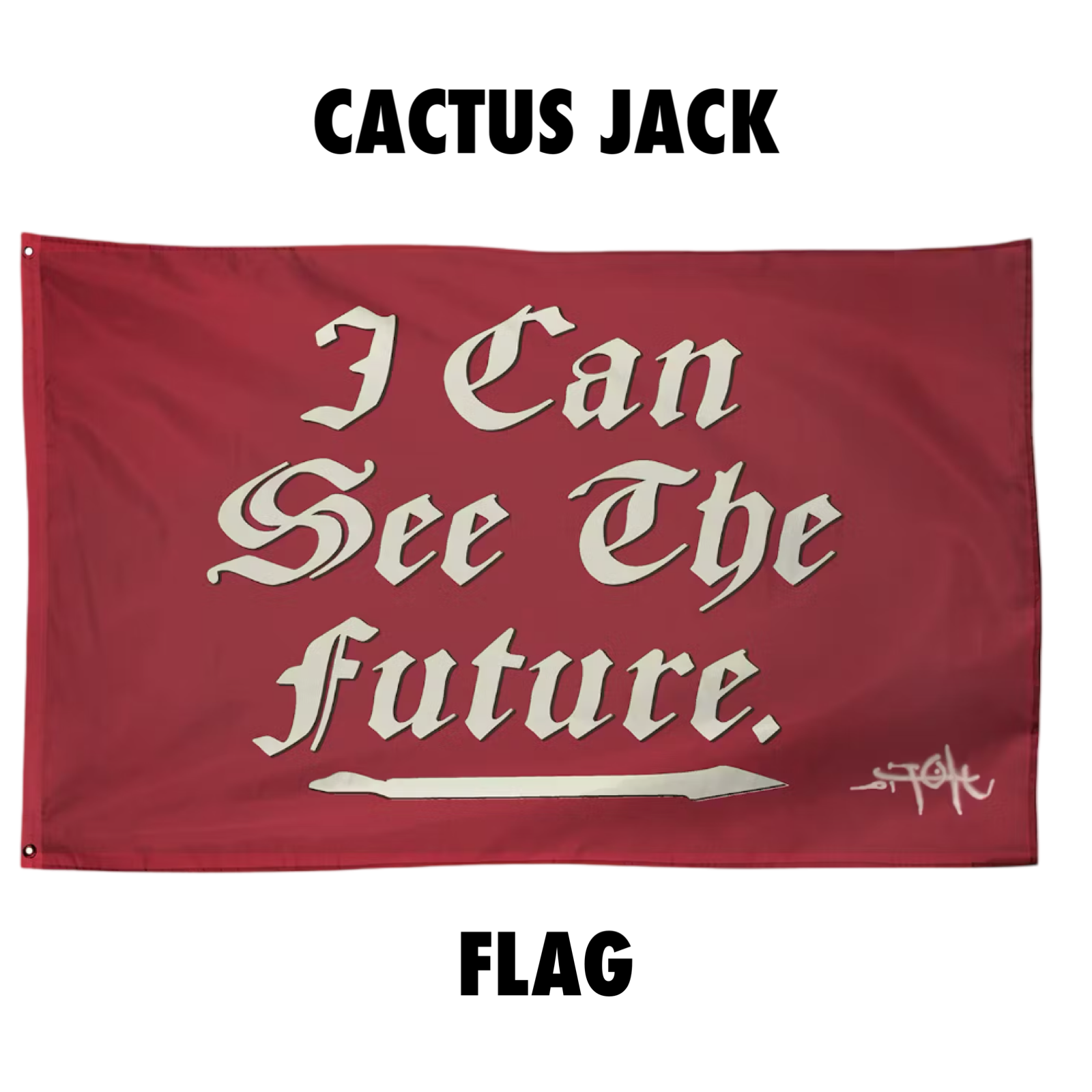Supreme Cactus Jack Flag