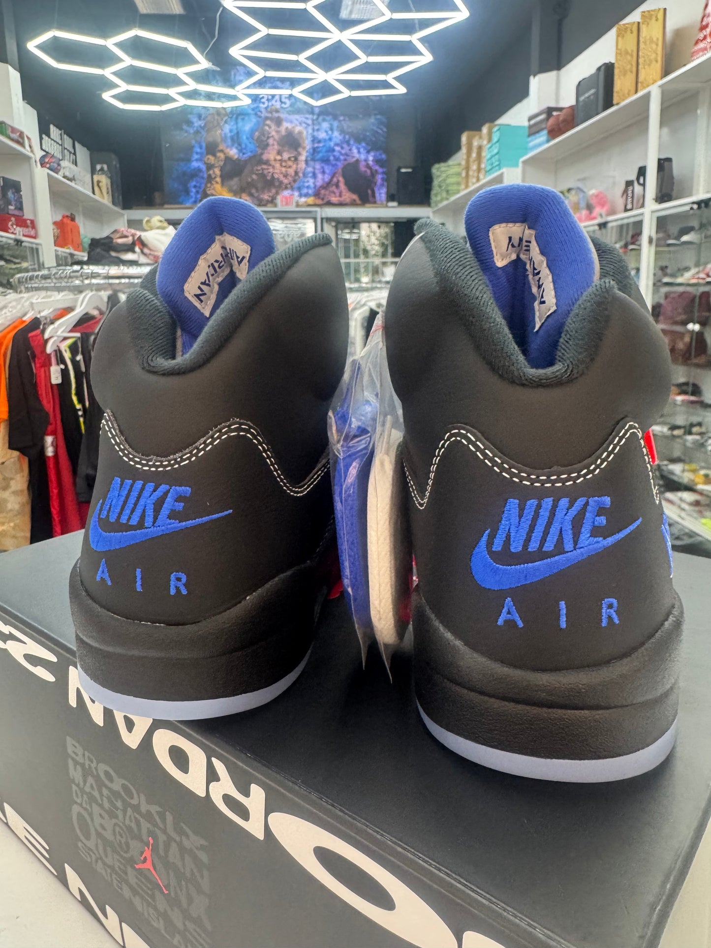 Jordan 5 Awake NY Black