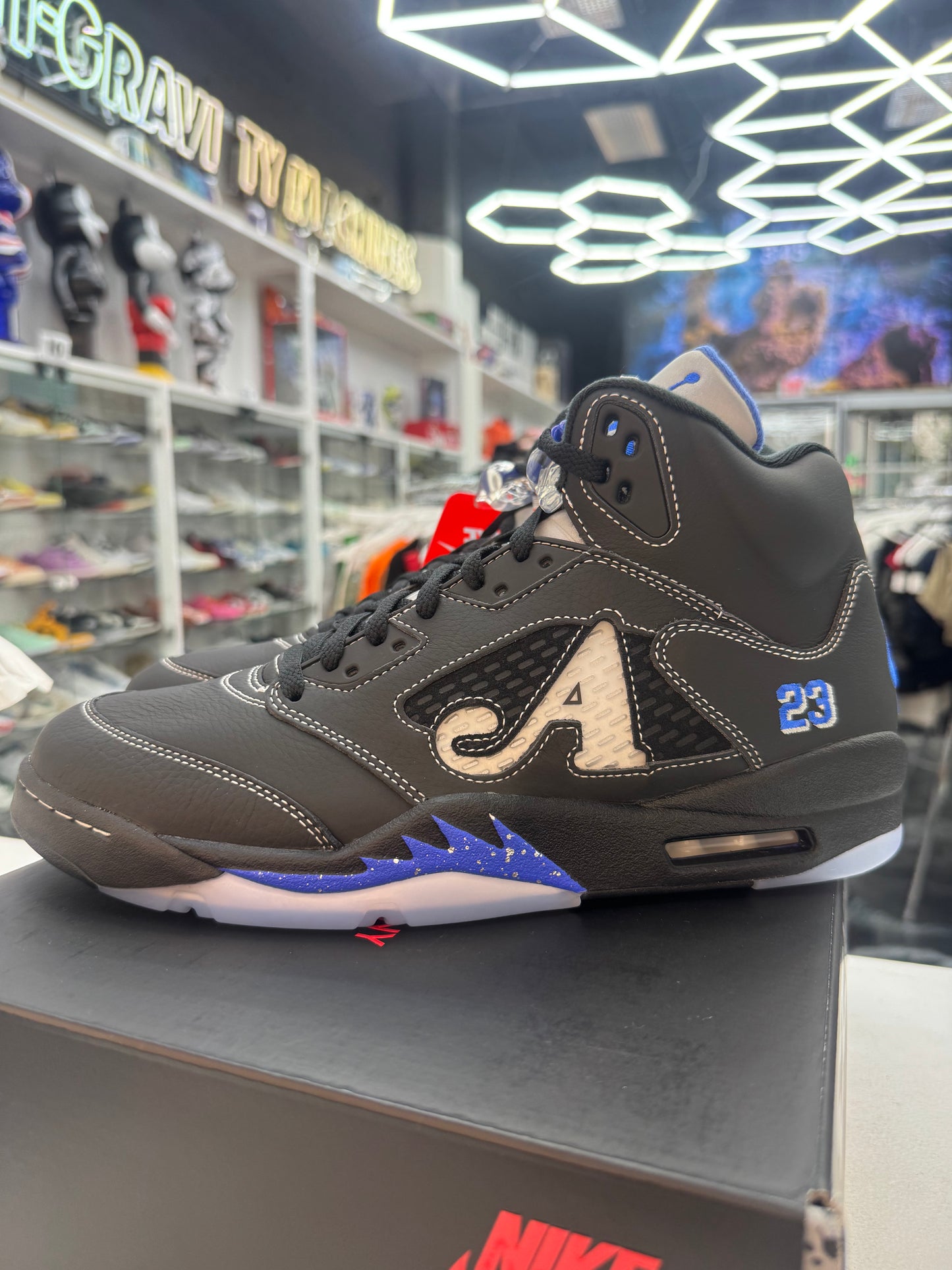 Jordan 5 Awake NY Black