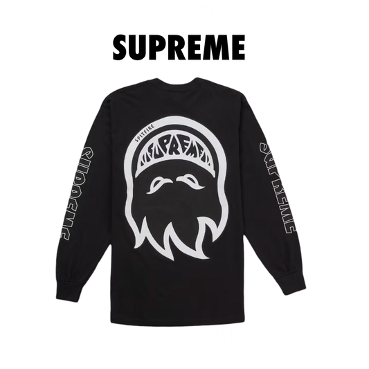 Supreme Spitfire Bighead L/S Tee black