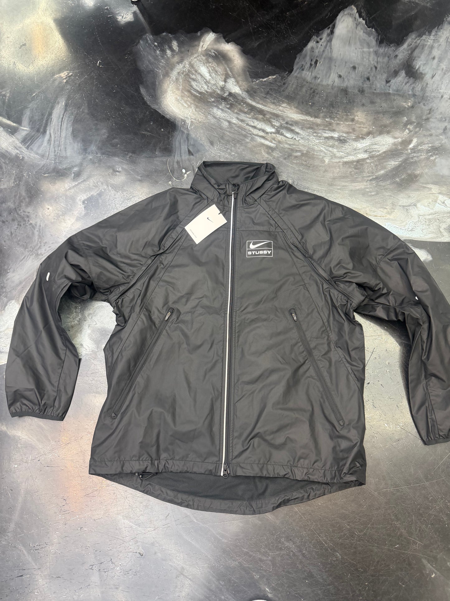 Nike x Stussy Storm-Fit Track Jacket black