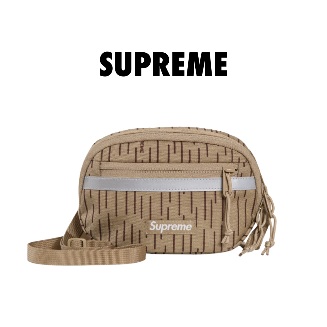 Supreme Mini Side Bag Tan Rain