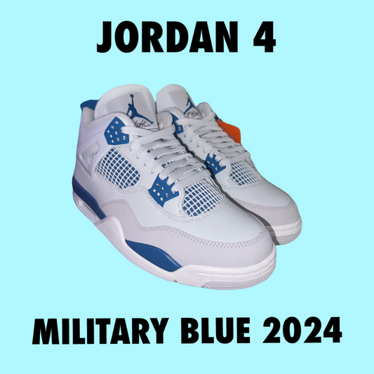 Jordan 4 Military Industrial Blue 2024