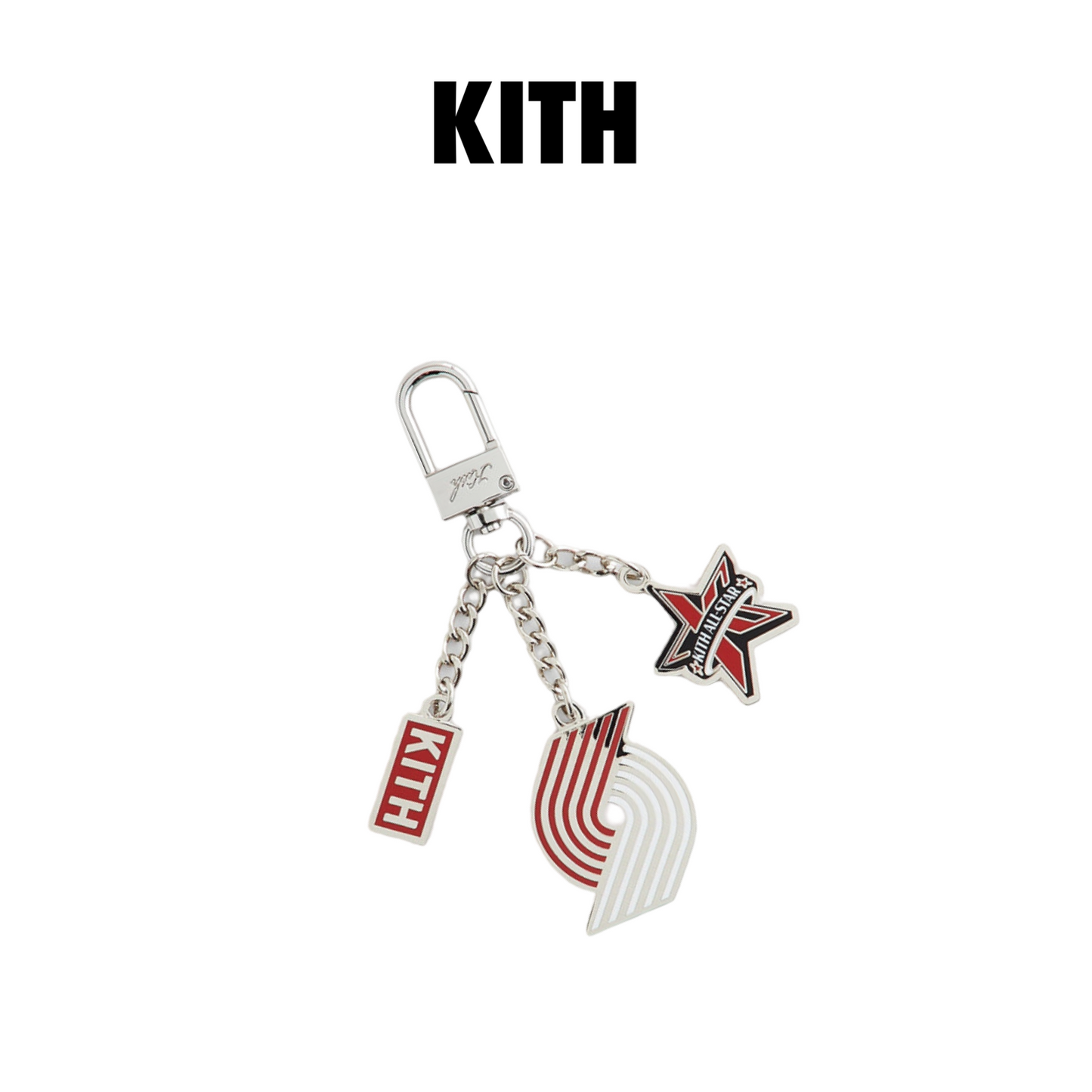 Kith for NBA All-Star Portland Trail Blazers keychain