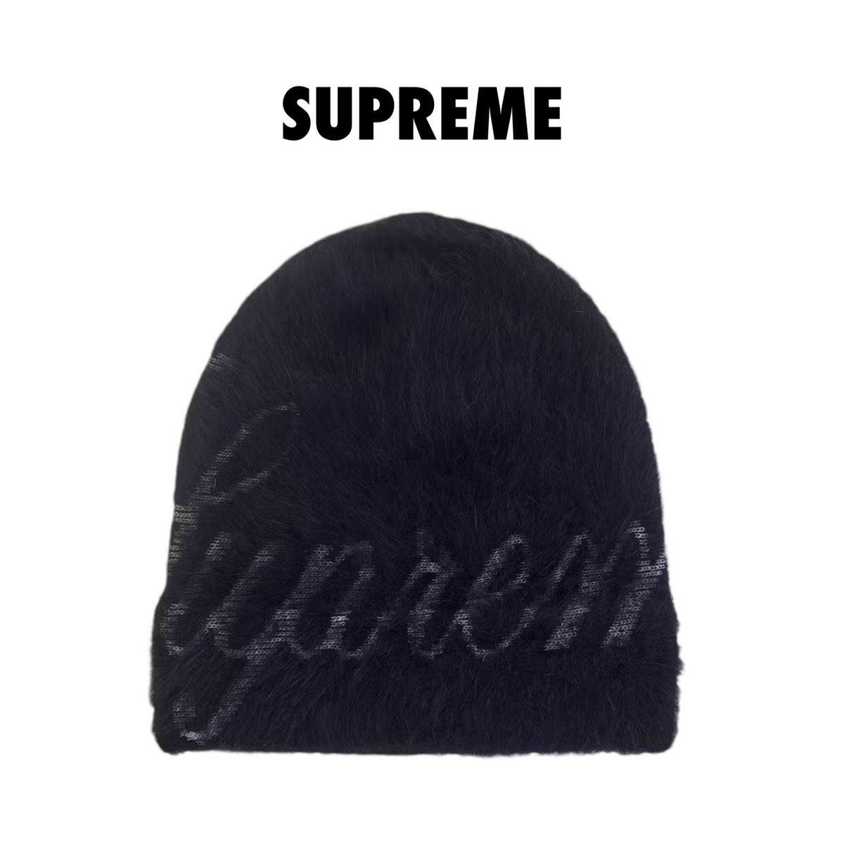 Supreme Kangol Furgora Jacquard Beanie black