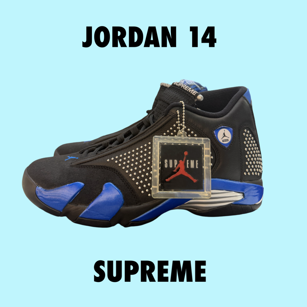 Jordan 14 Retro
Supreme Black