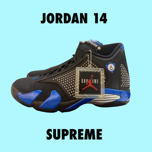 Jordan 14 Retro
Supreme Black