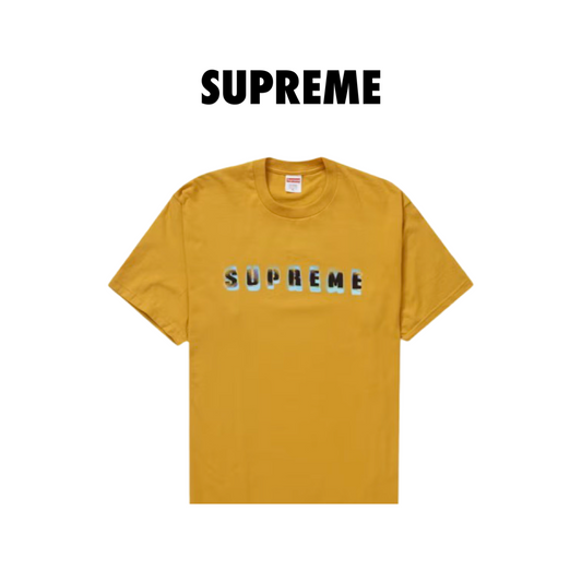 Supreme Stencil Tee
Mustard