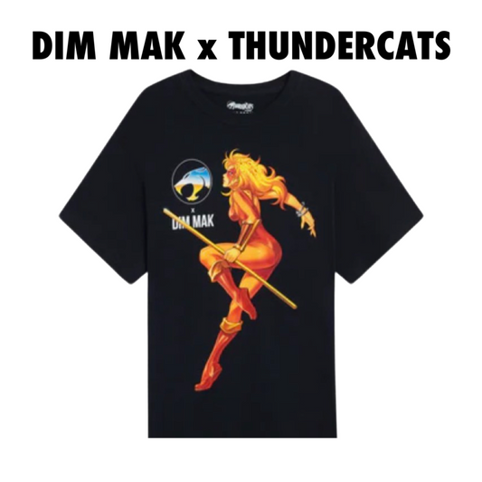 Thundercats x Dim Mak Cheetara 2021 tee black