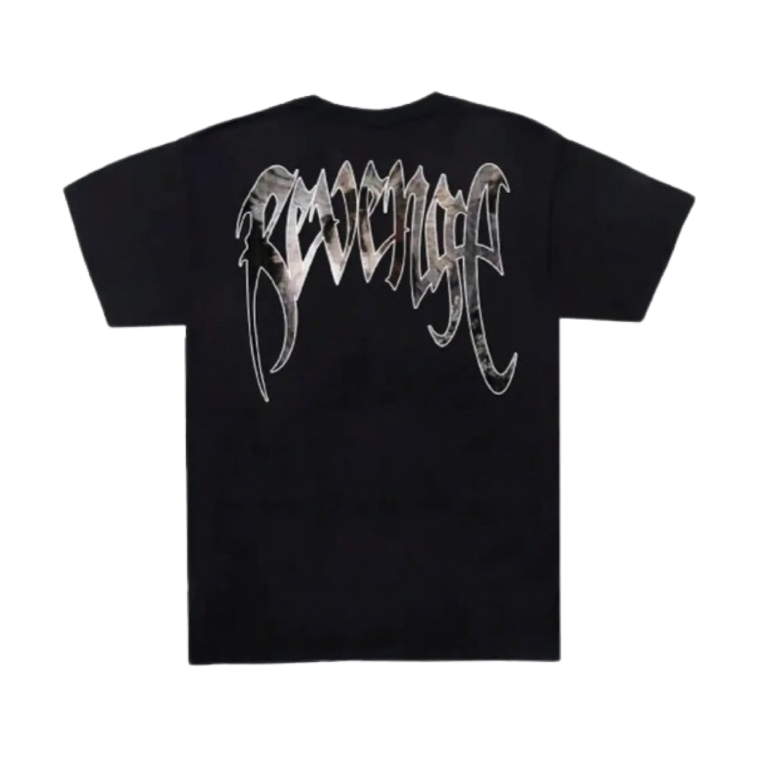 Revenge Angel Kiss Tee Black