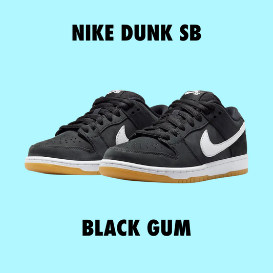 Nike dunk SB Black Gum