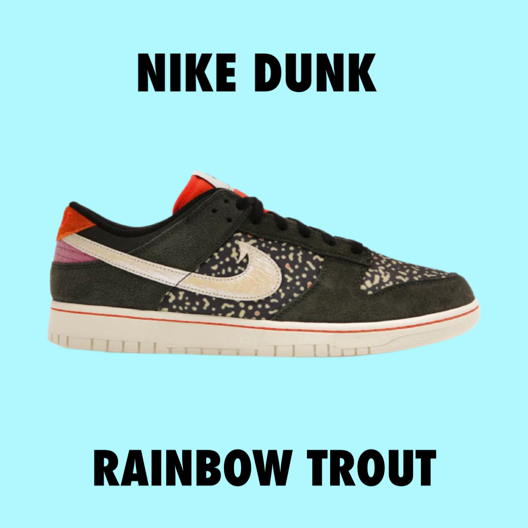 Nike Dunk Low Gone Fishing Rainbow Trout