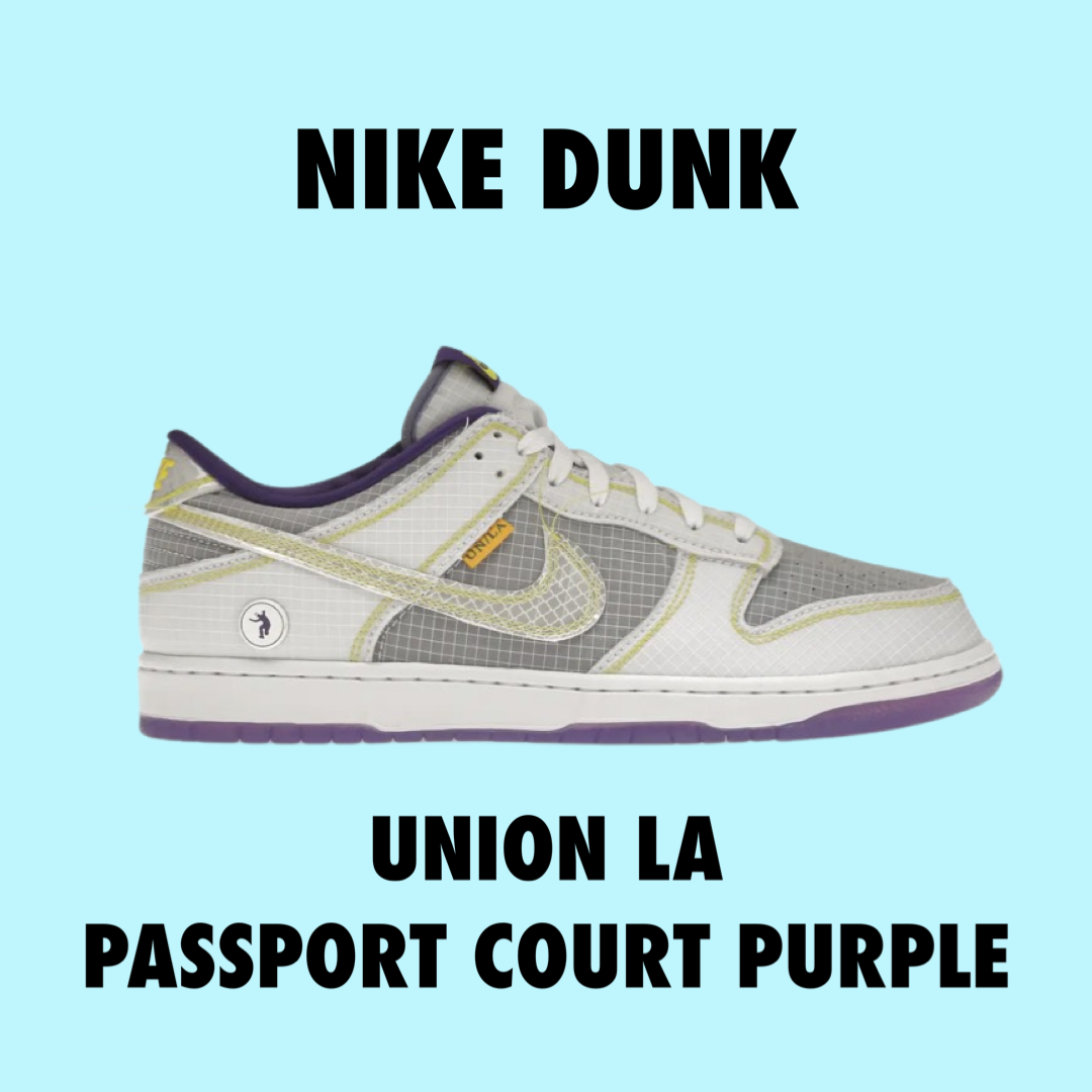 Nike x Union LA Dunk Low Passport Court Purple