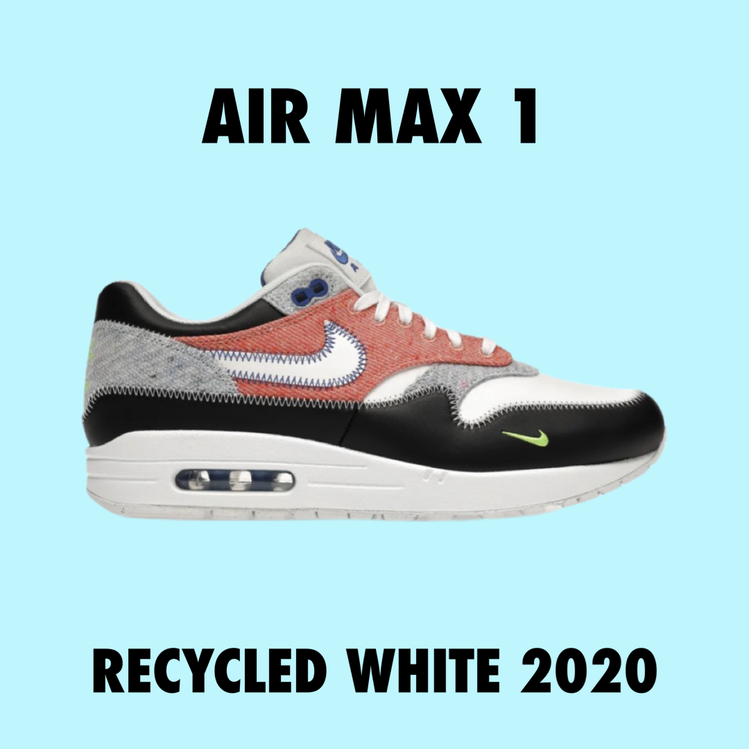 Air Max 1 Recycled white 2020